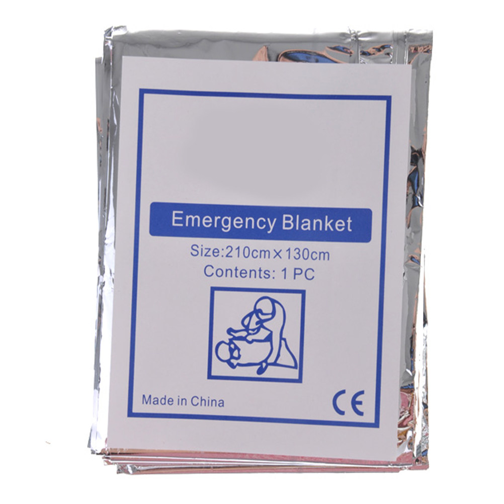 Survival Blanket Reflective - Аварийное уличное светоотражающее одеяло для выживания,