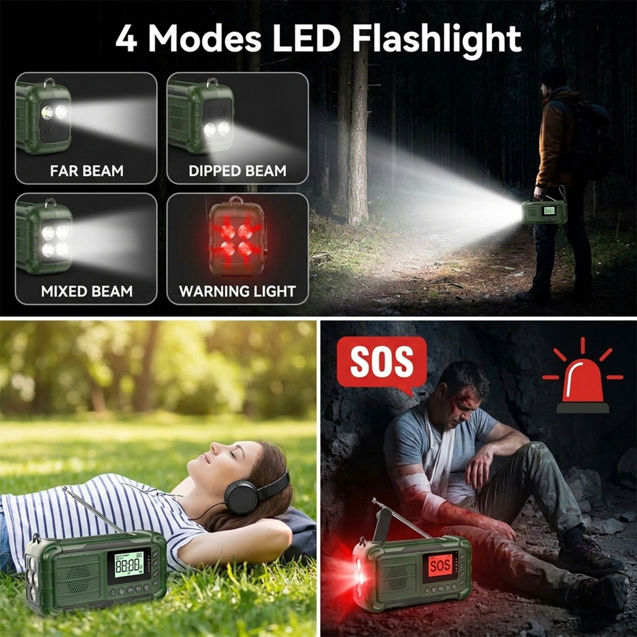 Ручное солнечное радио AM/FM/D – обзор и цена Solar Emergency Charger